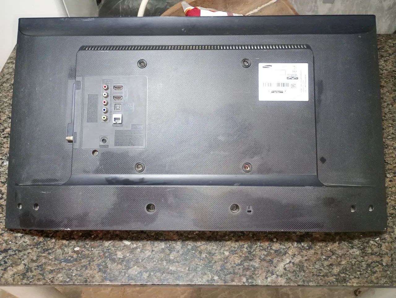 TV Samsung com tela danificada... PARA RETIRAR PEÇAS.  - Foto 4
