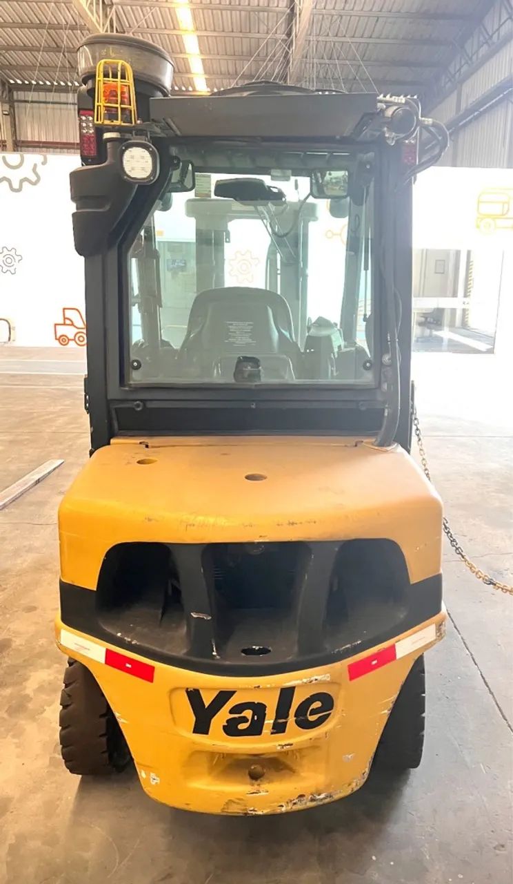 Empilhadeira Yale GP070VX ano 2014, à Diesel, com ar condicionado, em SP - Foto 3