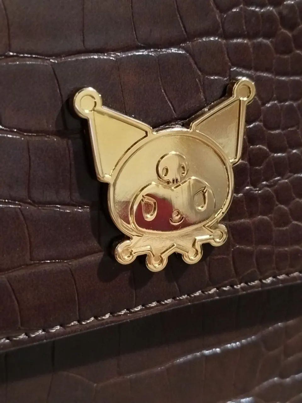 Bolsa de Ombro Sanrio Kuromi Original - Foto 2
