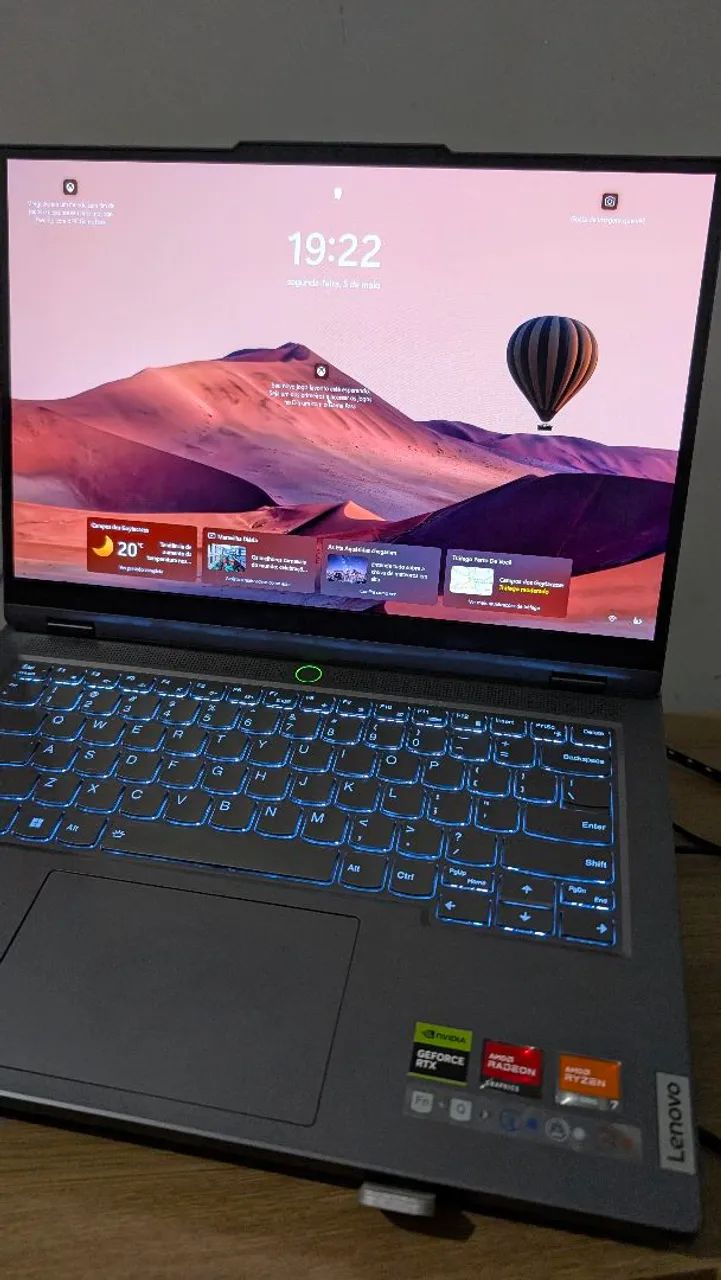 Notebook Gamer Lenovo Legion, OLED e RTX 4060