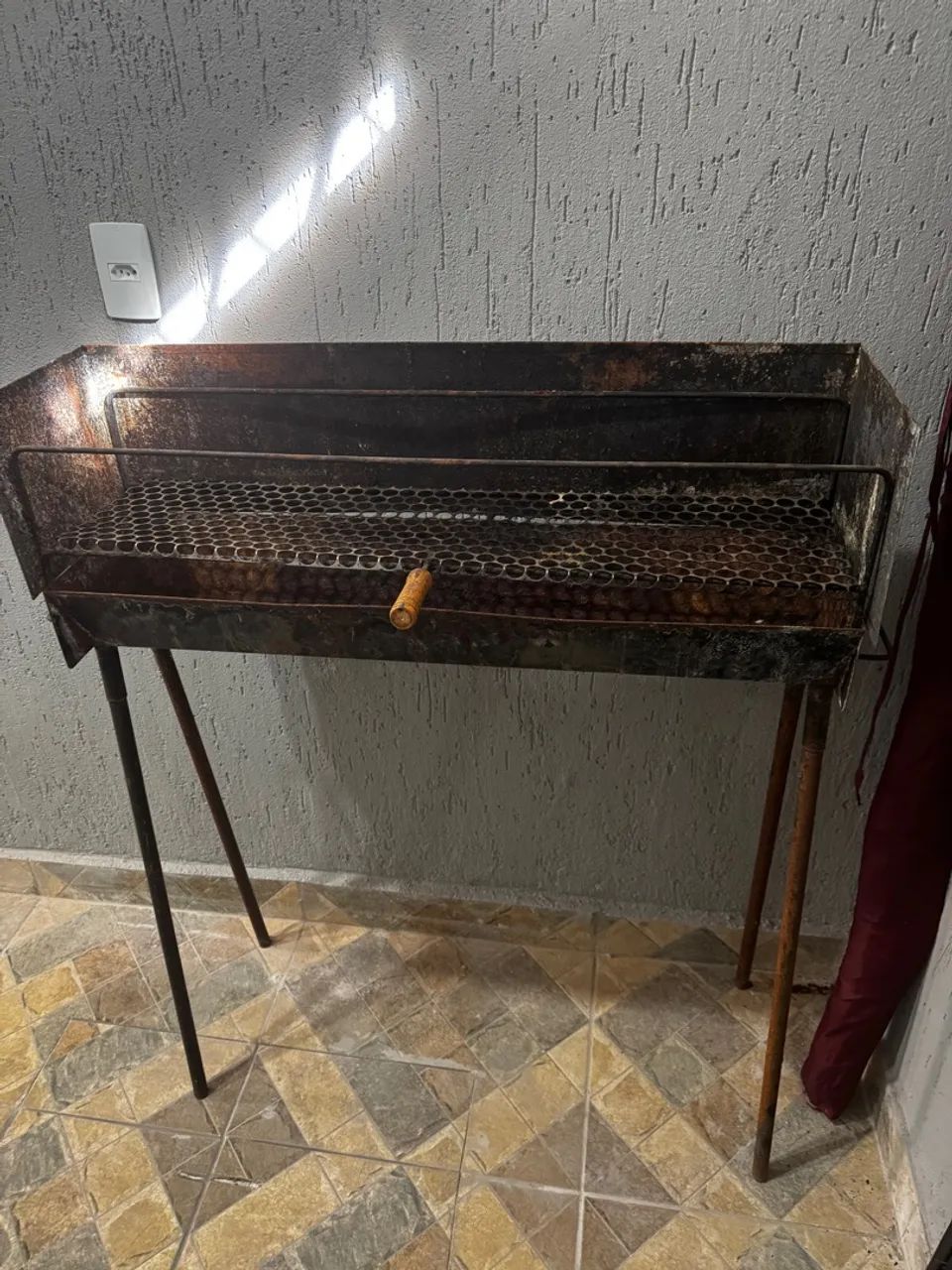 Churrasqueira de ferro