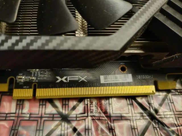 Placa de vídeo RX 580 8gb XFX XXX GTS Edition Impecável Zerado Na Caixa Completo - Foto 5