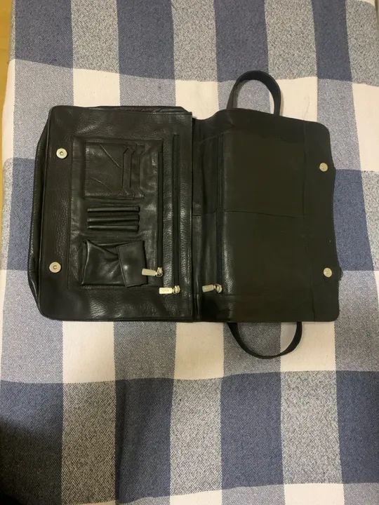 Pasta de couro legítimo - Foto 2