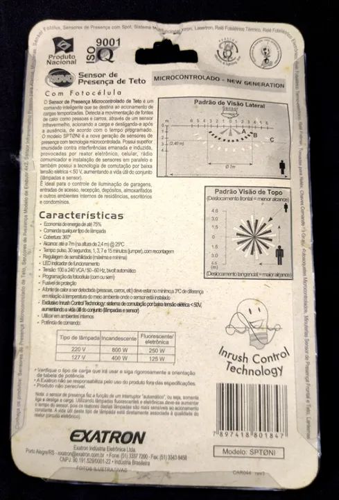 Sensor de presença de teto - Foto 2