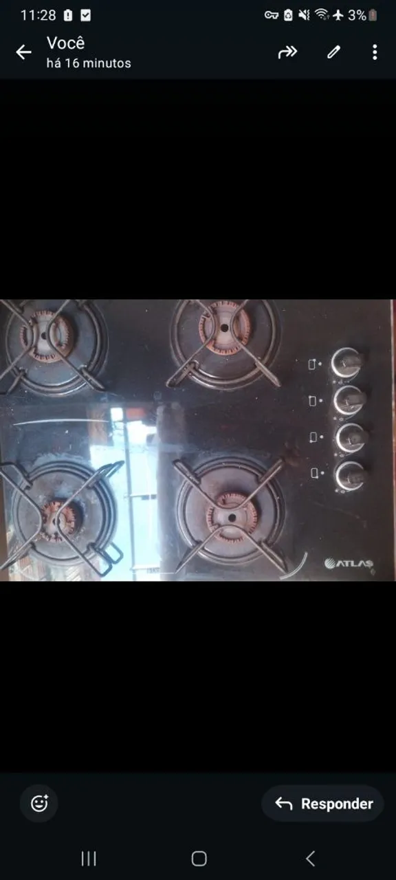 Cooktop Atlas 4 Bocas