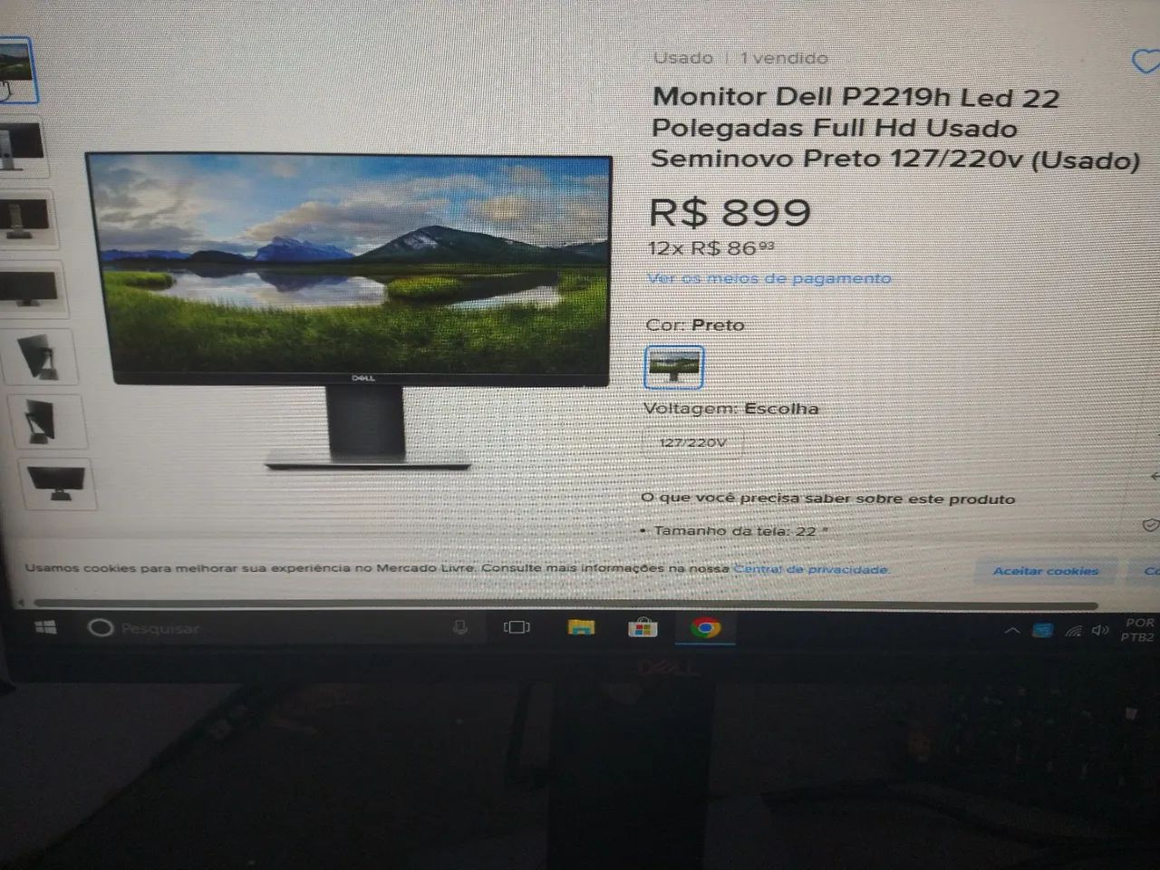 Monitor Dell 22 polegadas  - Foto 4
