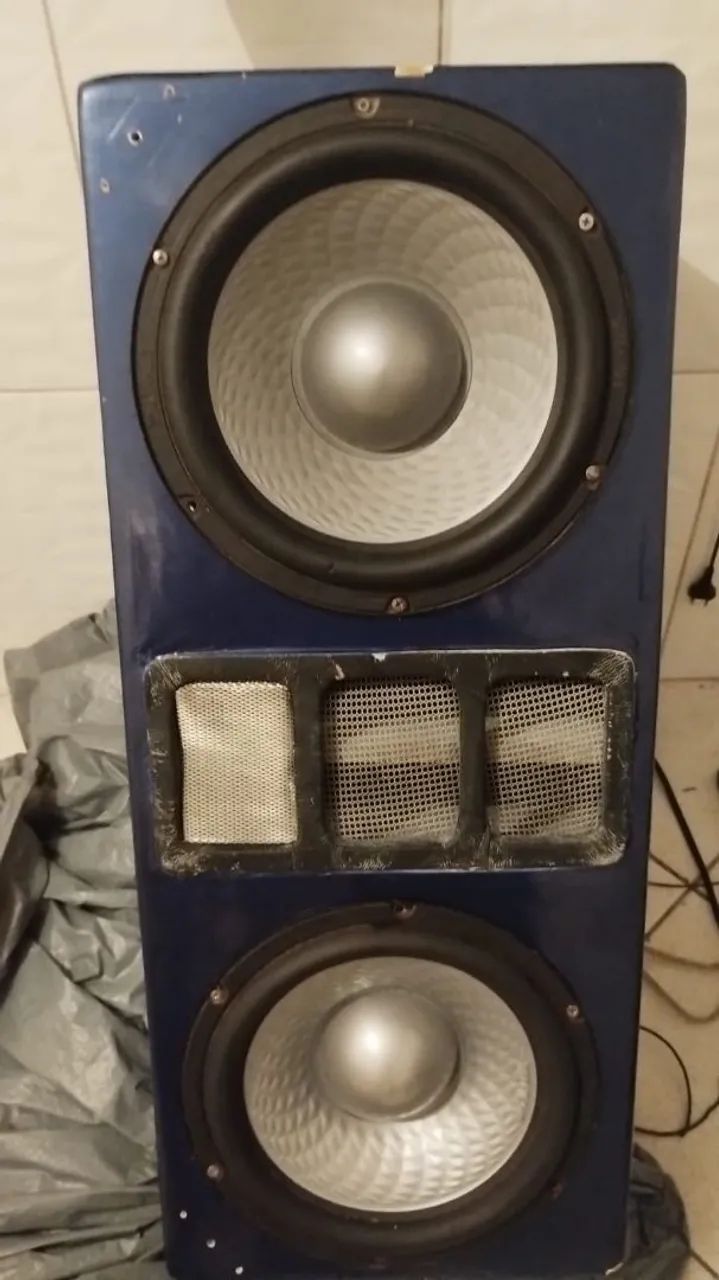 Caixa de Som Potente com Dois Alto-Falantes - Foto 4