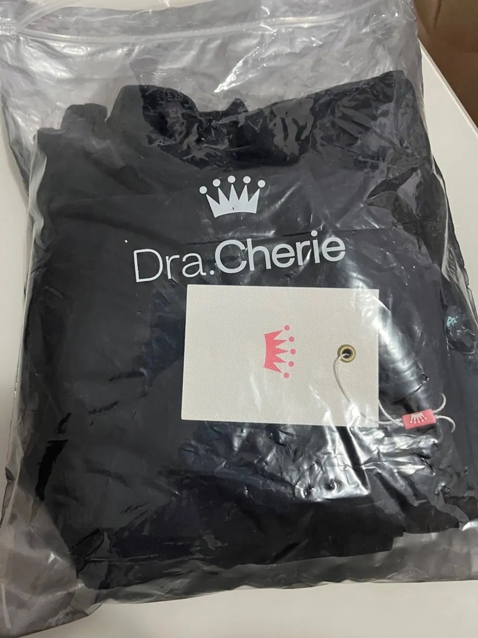 Scrub Preta Dra. Cherie