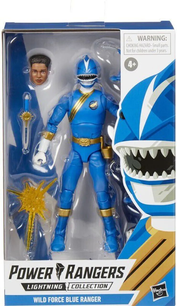 Power Rangers Lightning Collection Wild Force Blue Ranger - Foto 3