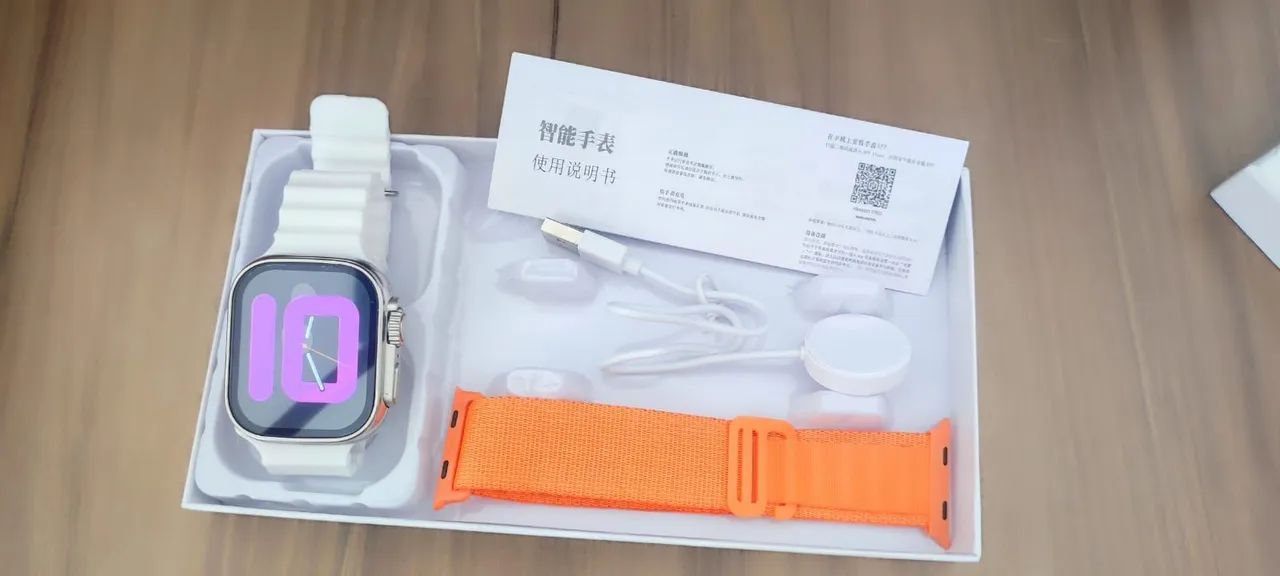 Smartwatch ultra t10 preto ou branco  - Foto 5