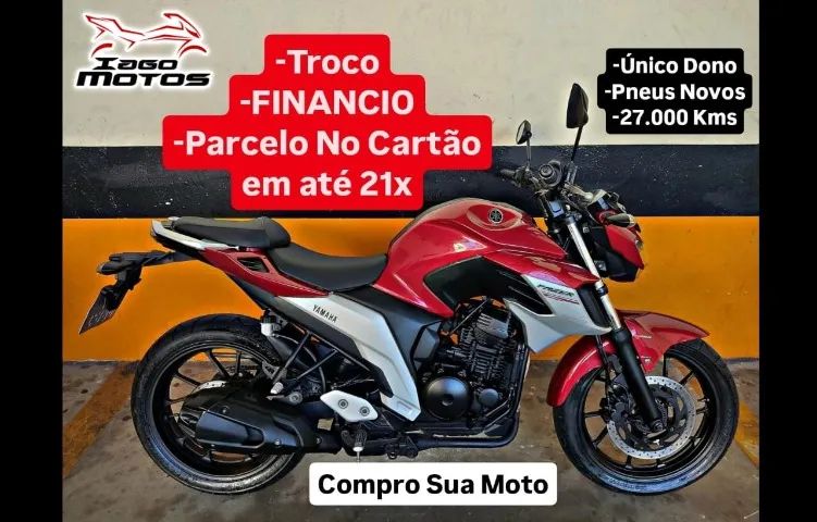 Yamaha Fazer 250 ABS 2021, 27.000 KMs, factor fan bros 125 150 160 300 cb twister xre mt