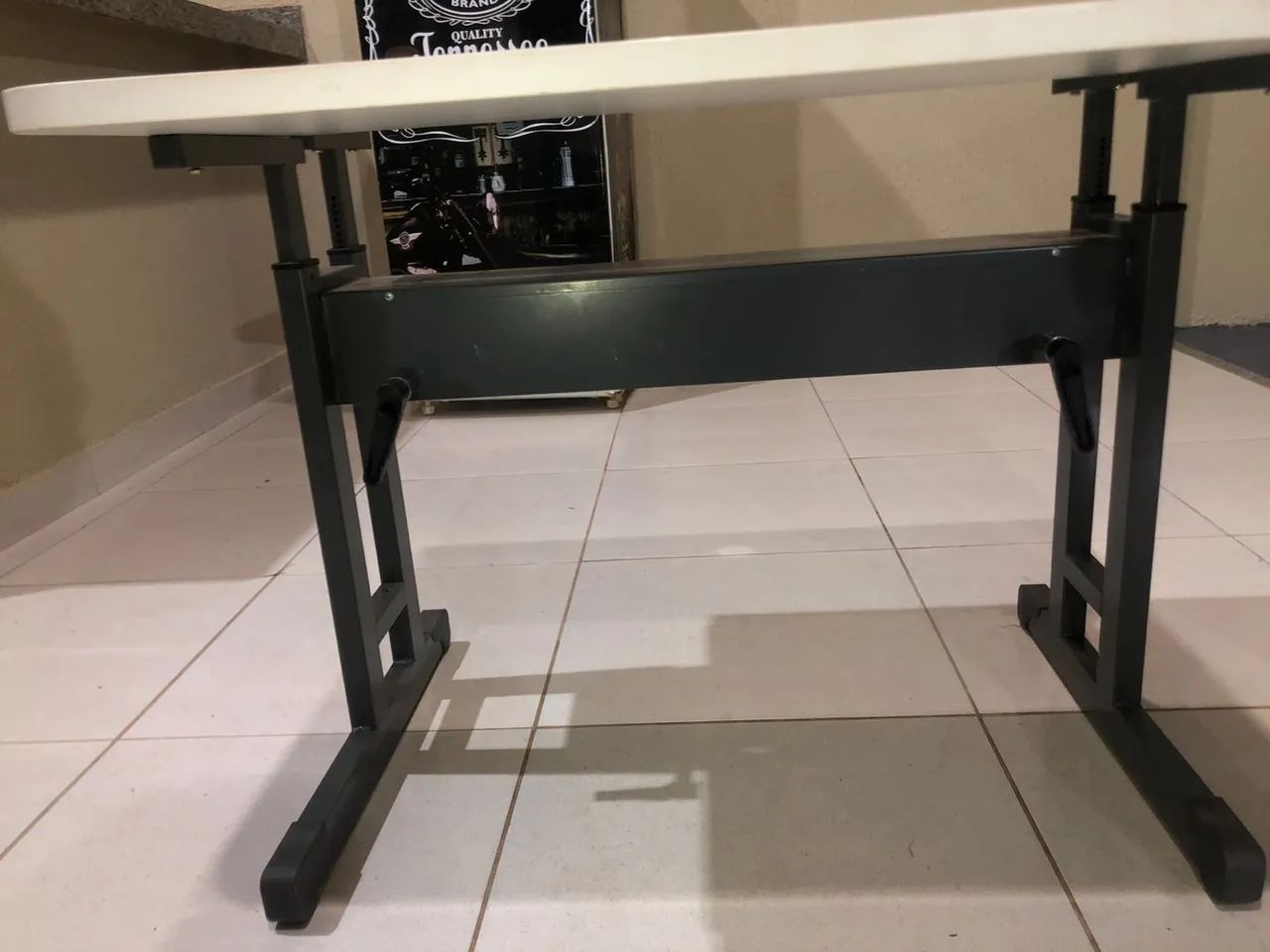 Mesa branca para computador. - Foto 5