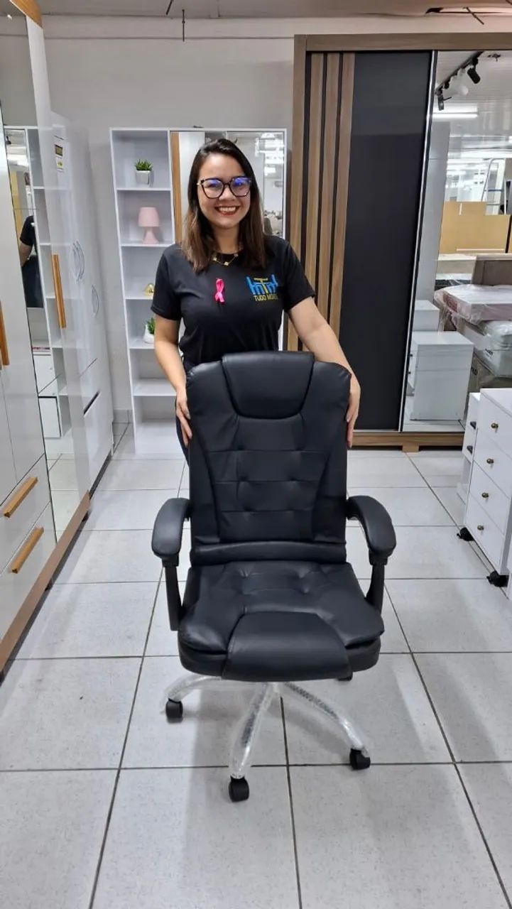 Cadeira Reclinável para Escritório 