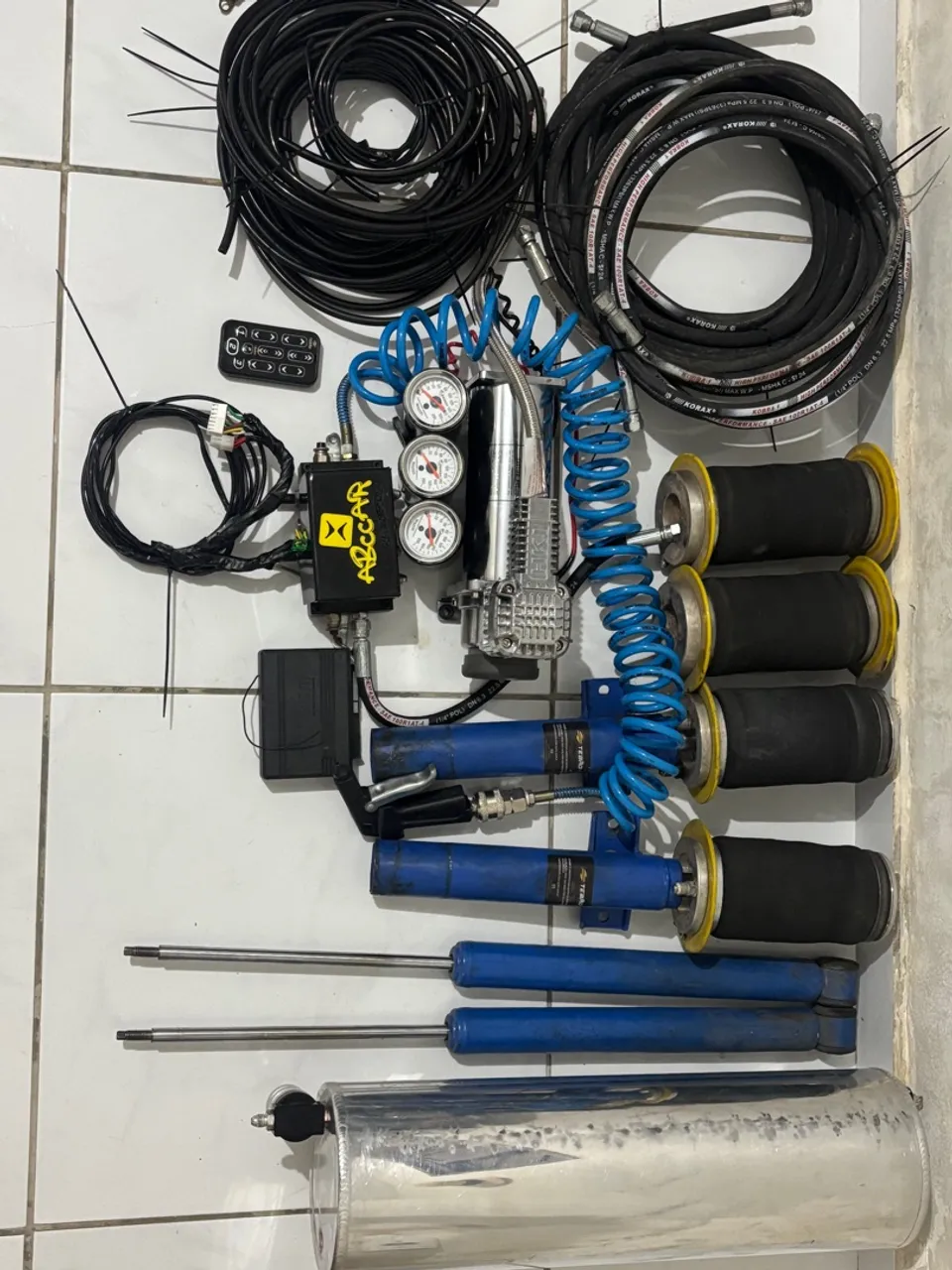 Kit suspensão a ar completo