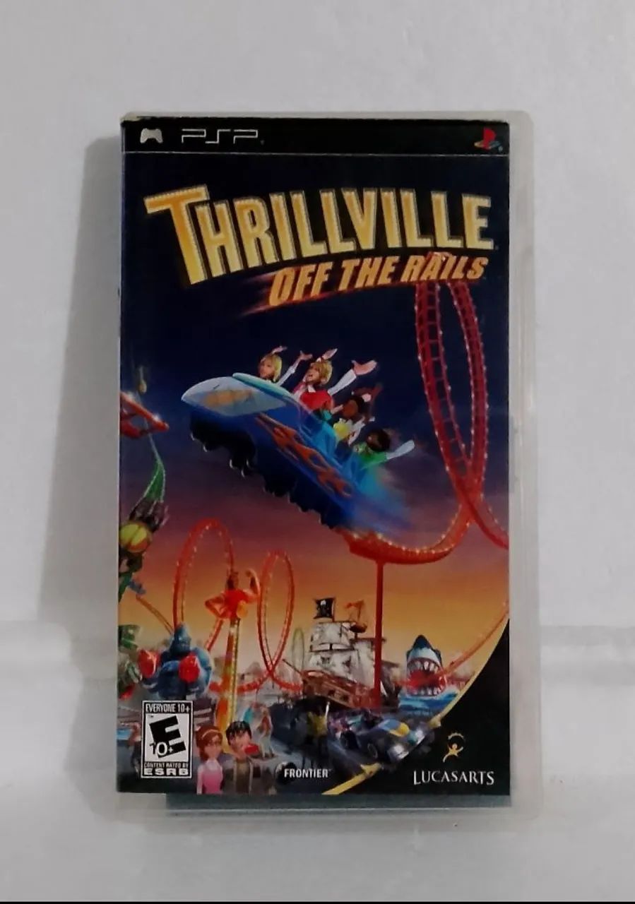 Jogo de PSP thrillville off the rails