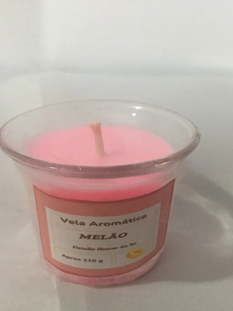 Vela Aromatizada fragrância de Melão