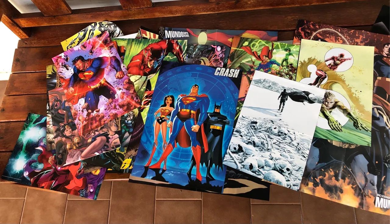Pôsteres  DC Comics e Marvel  - Foto 4