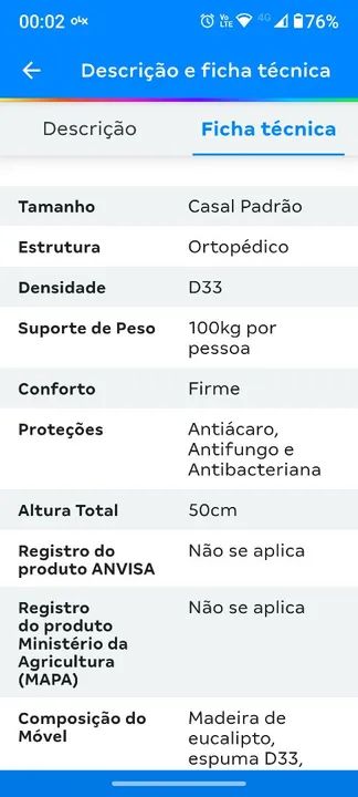 CAMA BOX CONJUGADA CASAL D33 - Foto 6