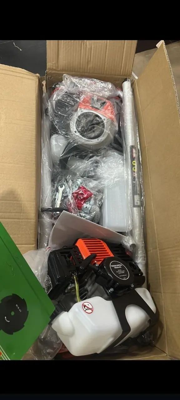 Roçadeira a Gasolina 65cc , Acompanha Lâmina  e nylon - Foto 4