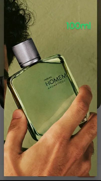 Lançamento Natura Homem Aromáticos 100ml masculino originais e lacrados 