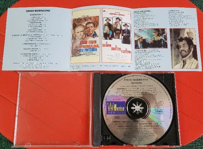 CD ENNIO MORRICONE - TSO - QUEIMADA (BURN) ED. ITALIANA - Foto 3