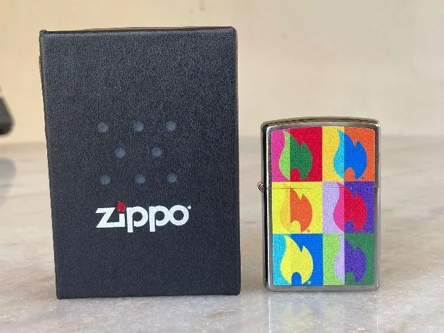 Isqueiro Original Zippo, Flame Design  