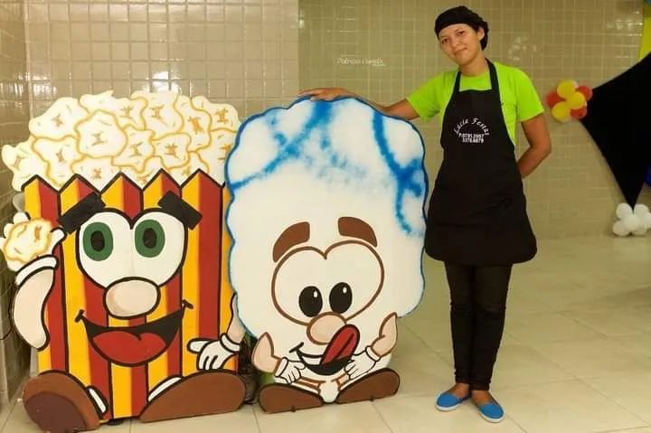 Locação de Barraquinha e Carrinho- Pipoca e Algodão Doce