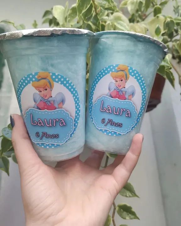  Algodão Doce no copo , pipoca no copo  - Foto 3