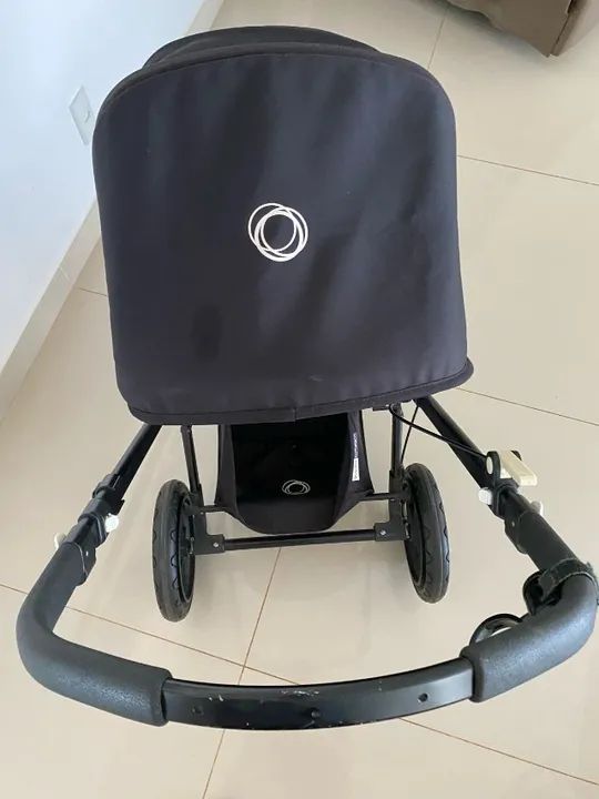Carrinho de bebê bugaboo Camaleon 3 com bebe conforto, moises e capas de inverno - Foto 2