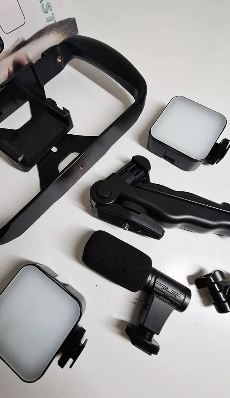 Kit Gaiola Gravação e Fotografia com Celular - Foto 5