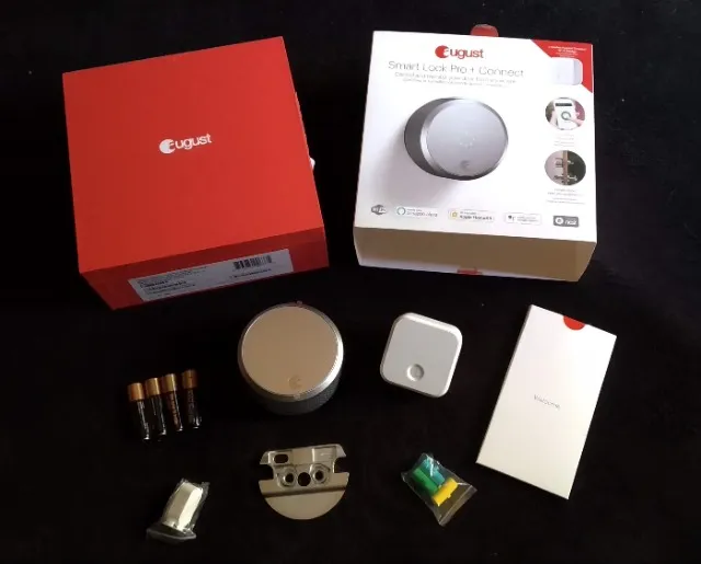 Fechadura inteligente August Smart Lock Pro 3gen + August WiFi Connect
