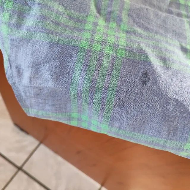 camisa 3 richards puro linho - Foto 3