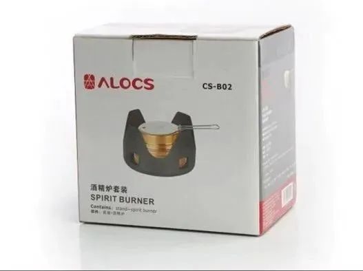 fogareiro a álcool portátil original alocs - Foto 4