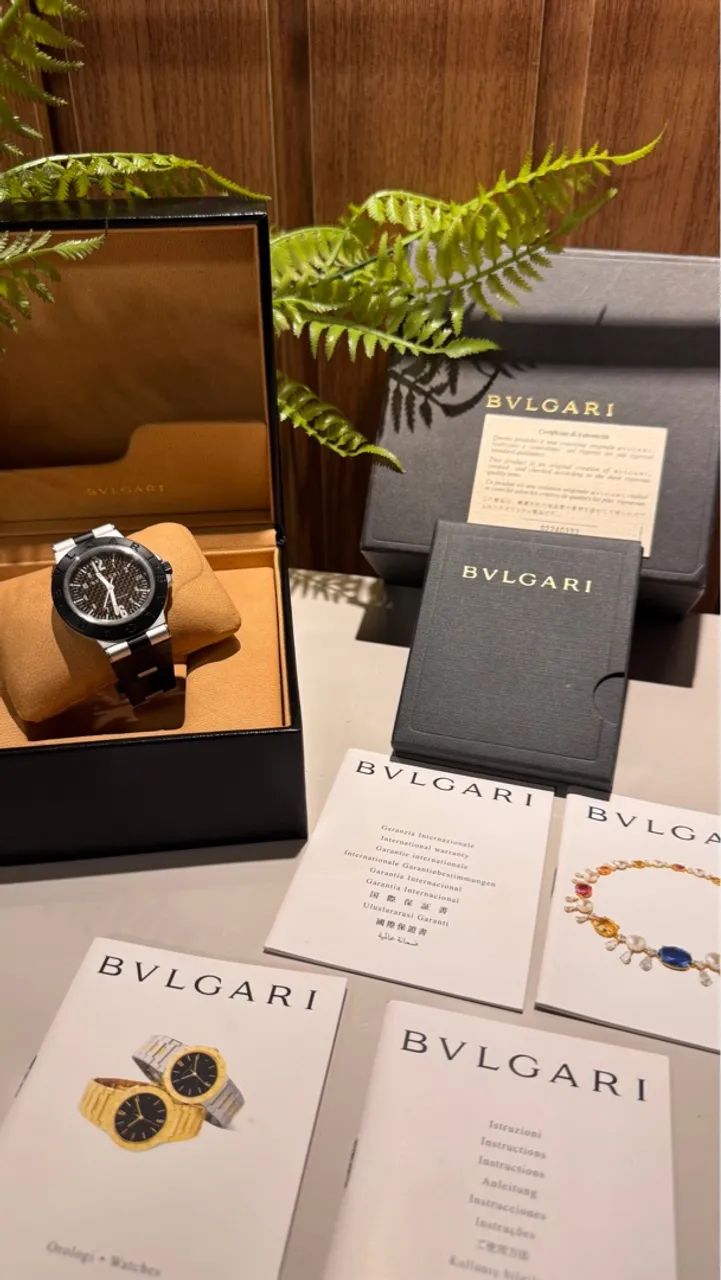 Bvgari / Bulgari Aluminium AL38TA Original - Completo com Caixa - Foto 4