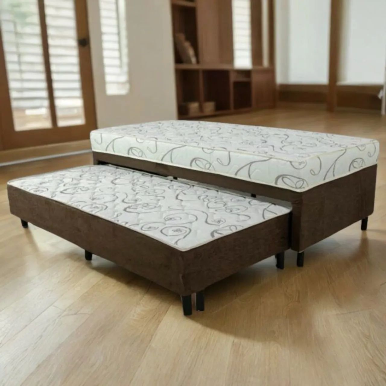 Cama Box Solteiro + Auxiliar Sonho Bom D28 Pronta Entrega 