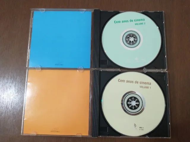lote 2 cd 100 anos de cimena originais - Foto 2