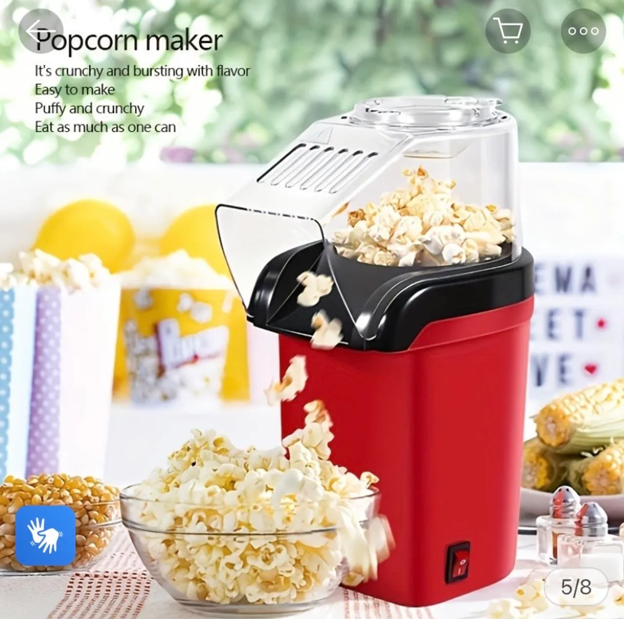Máquina de Fazer Pipoca - Crocante e Deliciosa!