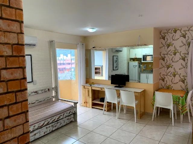 Studio completo e estiloso na praia de Canasvieiras - Foto 15