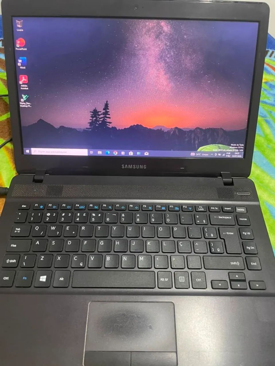 Notebook Samsung seminovo