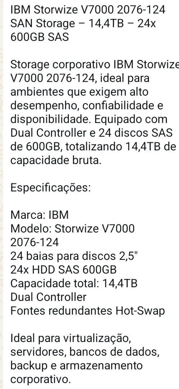 IBM storwise v *-124 San storage - Foto 2