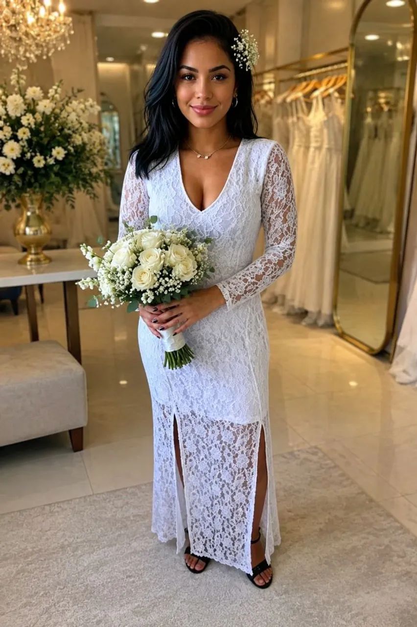 VESTIDO DE NOIVA BRANCO
