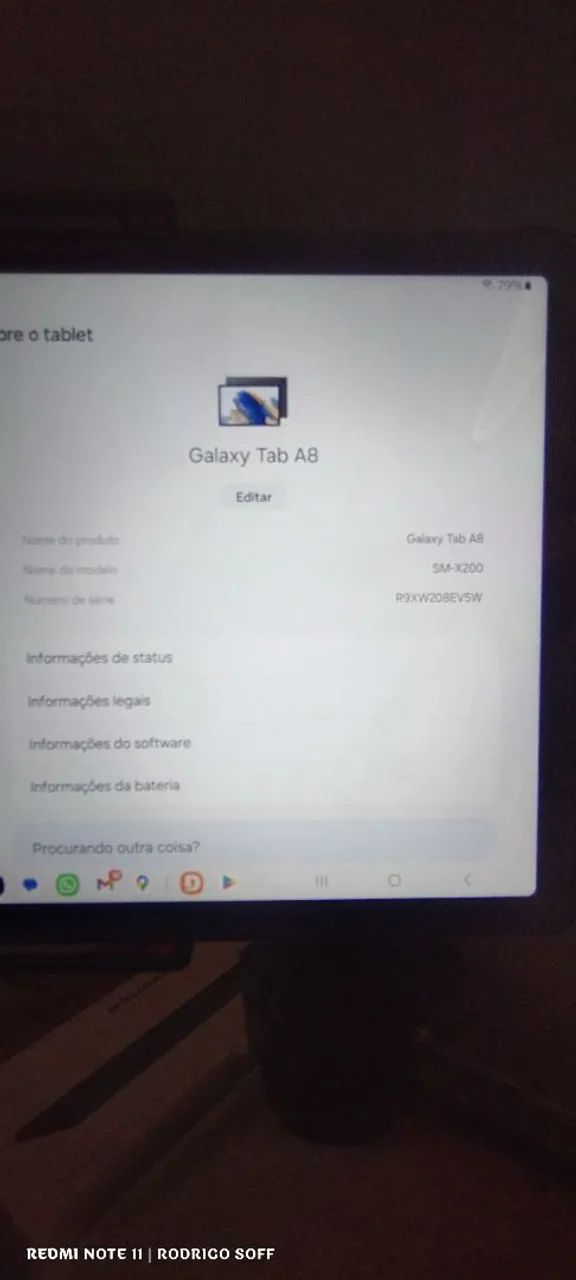 Tablet tab A8 ( SM-X200) - Foto 4