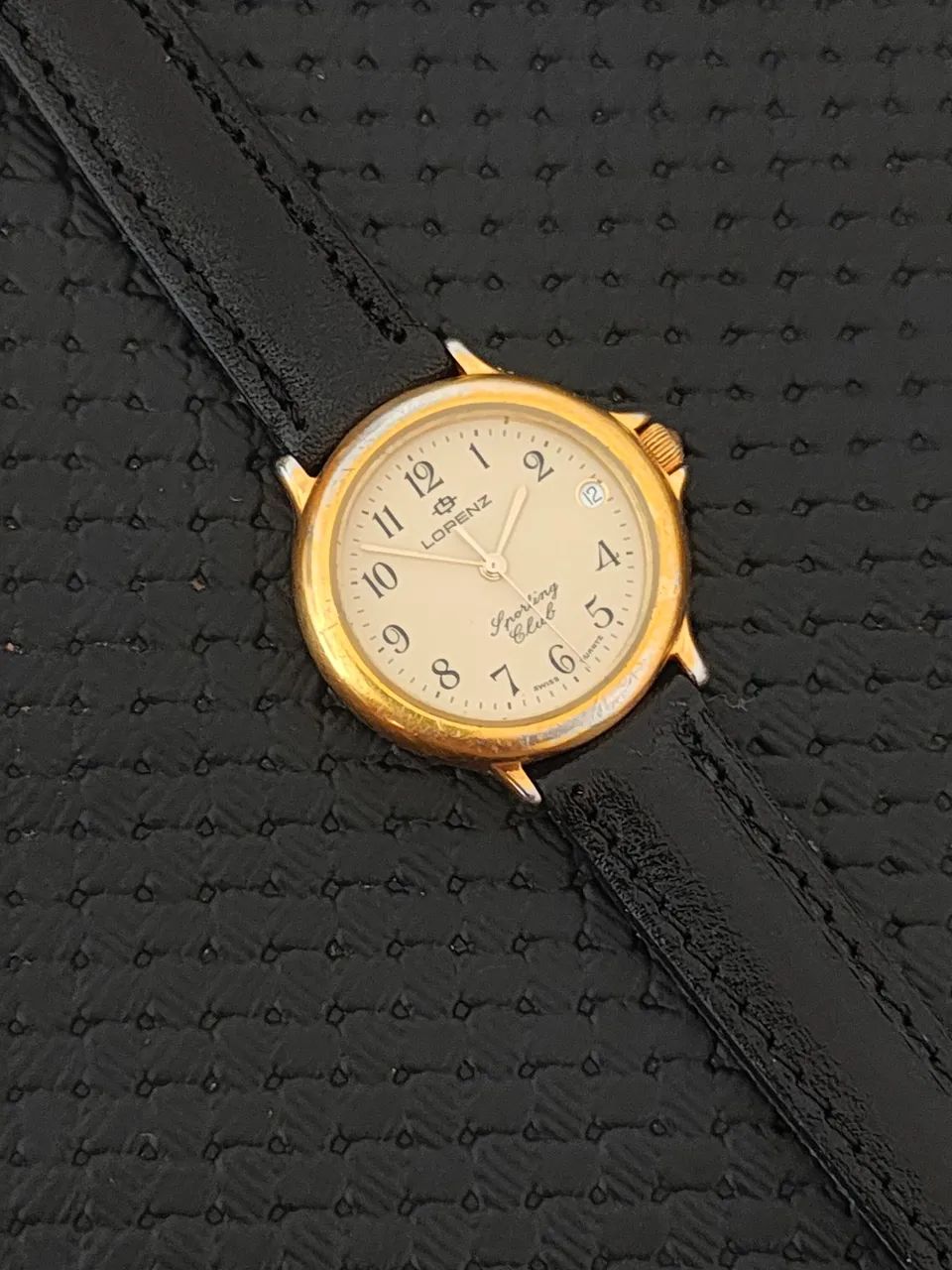 Relógio Lorenz Quartz Classic Vintage Suíço  ETA 955 - Foto 2