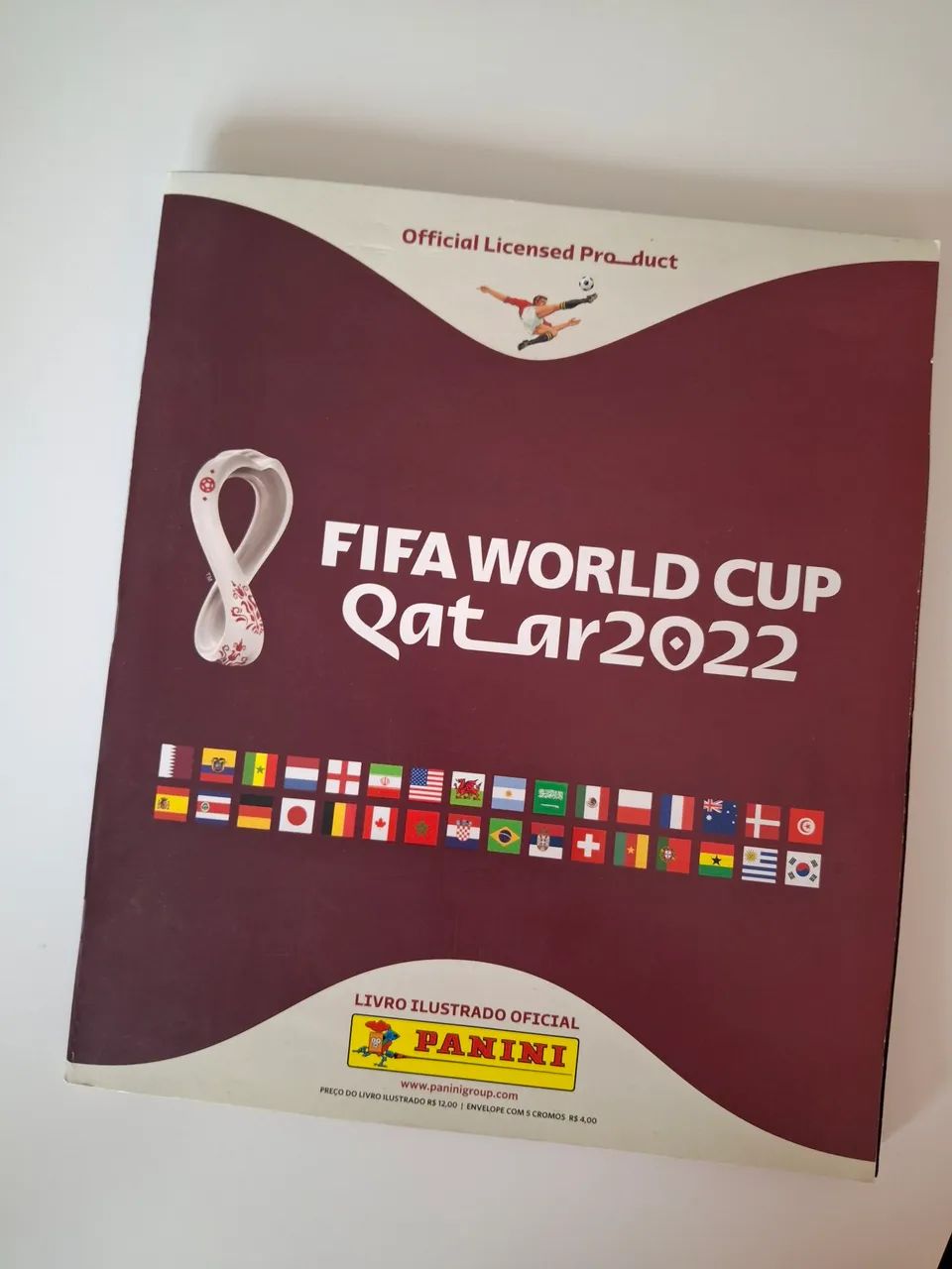 Álbum de figurinhas Panini 2022 (Copa do Mundo)