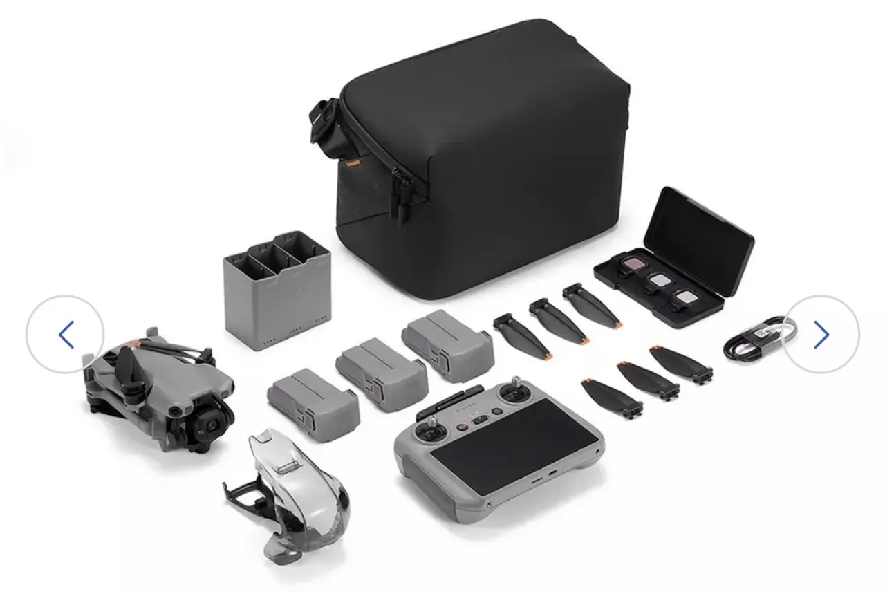 DJI MINI 5 Pro combo fly more RC2 Tela baterias plus de 52 min