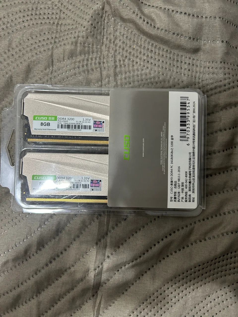 Memoria ram curso 2x8 =16gb 3200mhz - Foto 2