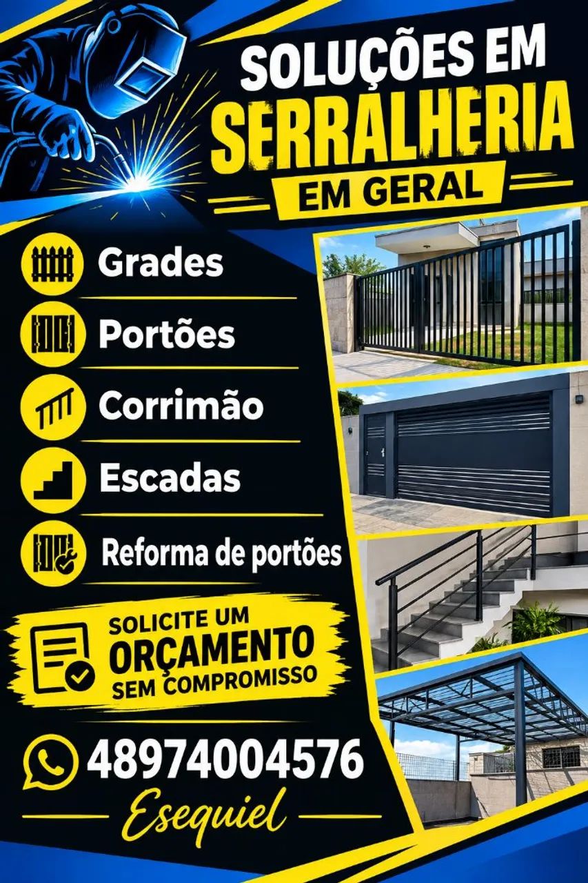 SOLUÇÕES EM SERRALHERIA EM GERAL<br>
