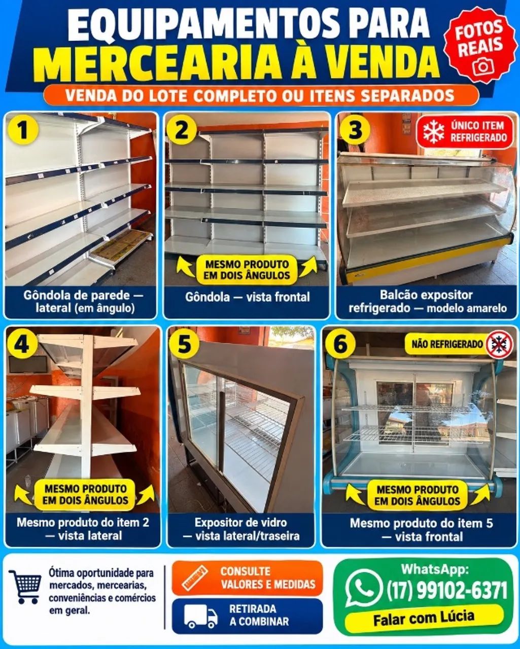 Equipamentos de mercearia