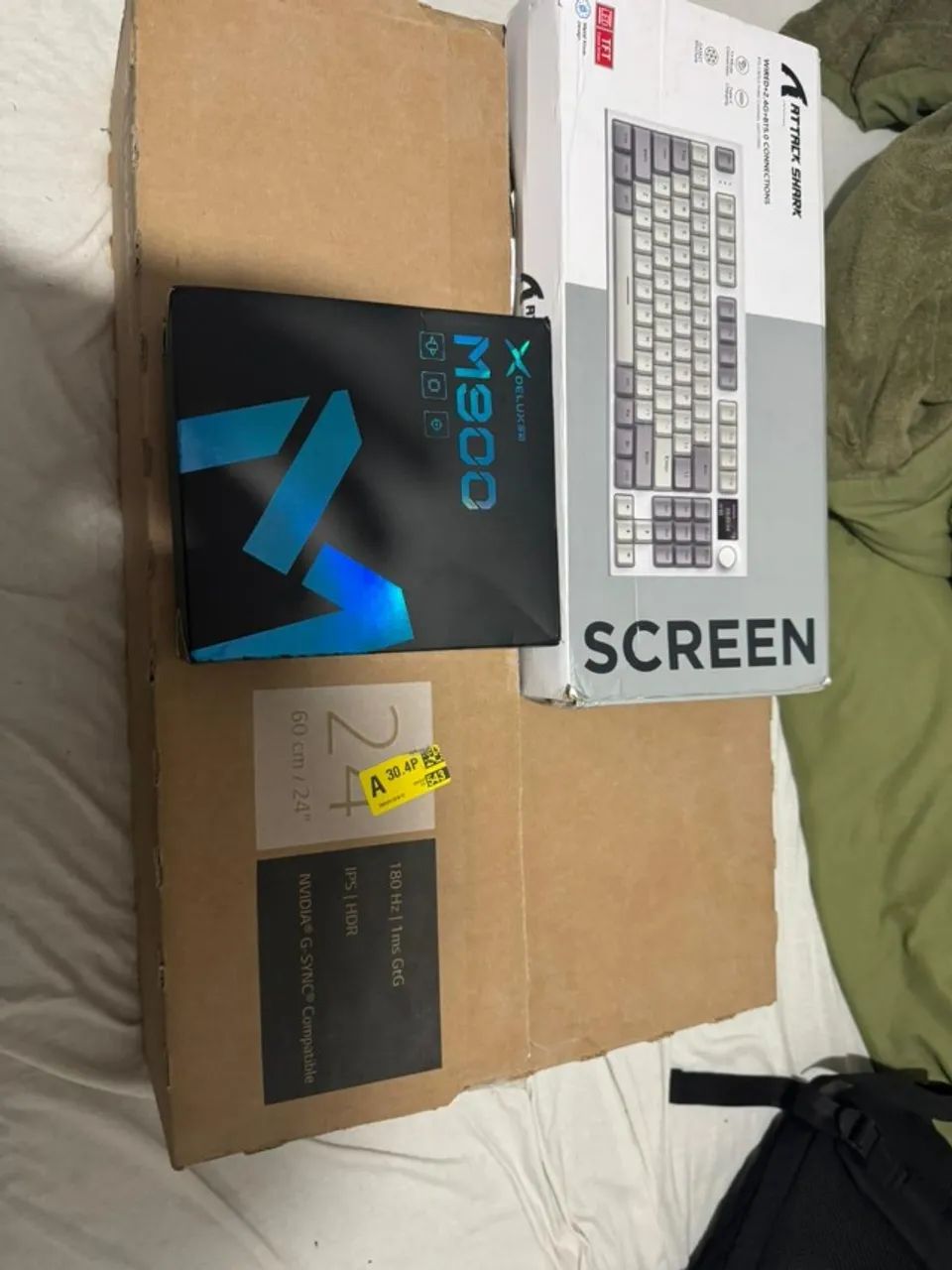 KIT COM MONITOR 180hz - TECLADO MECÂNICO - MOUSE - Foto 4