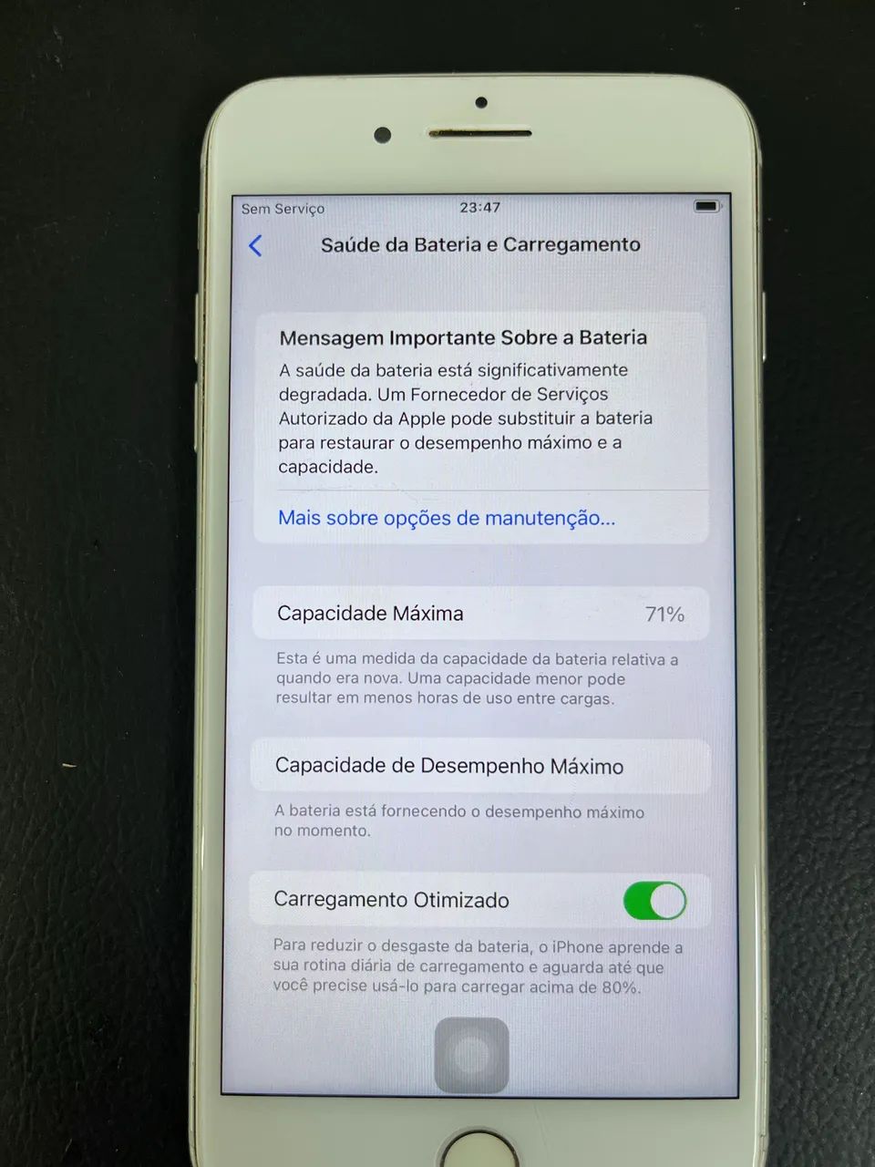 iPhone 8 Plus branco 64gb  - Foto 5
